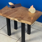 Darrahopens Furniture > Bedroom > Bedside Tables Bedside side Table- Live Edge Silky Oak Australian Timber
