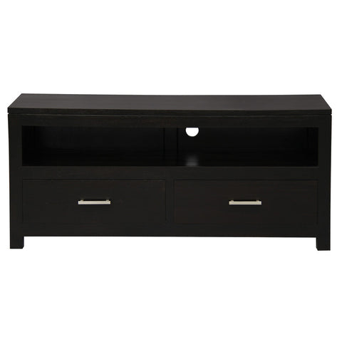 Darrahopens Furniture > Bedroom > Bedside Tables Paris 2 Drawer Entertainment Unit (Chocolate)