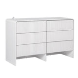 Darrahopens Furniture > Bedroom > Dressers Artiss 6 Chest of Drawers Dresser Cabinet White