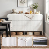 Darrahopens Furniture > Bedroom > Dressers Artiss 6 Chest of Drawers Dresser Cabinet White