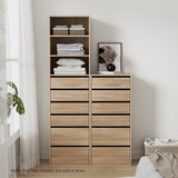 Darrahopens Furniture > Bedroom > Dressers Artiss 6 Chest of Drawers Dresser Tallboy Pine