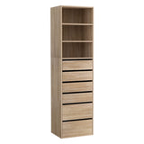 Darrahopens Furniture > Bedroom > Dressers Artiss 6 Chest of Drawers Tallboy Cabinet Pine