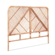 Darrahopens Furniture > Bedroom > Headboards Artiss Bed Headboard Double Bedhead Rattan - FRED Pine