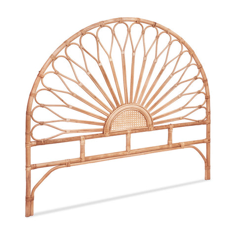 Darrahopens Furniture > Bedroom > Headboards Artiss Bed Headboard Double Bedhead Rattan - MARI Pine