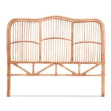 Darrahopens Furniture > Bedroom > Headboards Artiss Bed Headboard Double Bedhead Rattan - NERO Pine