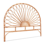 Darrahopens Furniture > Bedroom > Headboards Artiss Bed Headboard Queen Bedhead Rattan - MARI Pine