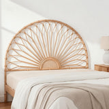 Darrahopens Furniture > Bedroom > Headboards Artiss Bed Headboard Queen Bedhead Rattan - MARI Pine
