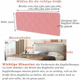 Darrahopens Furniture > Bedroom > Headboards Headboard Cover Decorative Thickened Soft Stretch Dustproof Camel Color 170cm 67 Inches