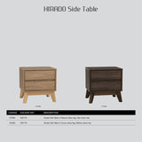Darrahopens Furniture > Bedroom Hirado Bedside Table - Cocoa