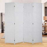 Darrahopens Furniture > Bedroom > Room Dividers 4-Panel Folding Room Divider – Privacy Screen Partition
