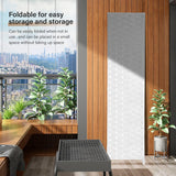 Darrahopens Furniture > Bedroom > Room Dividers 4-Panel Folding Room Divider – Privacy Screen Partition