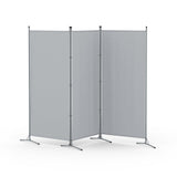 Darrahopens Furniture > Bedroom > Room Dividers Artiss 3 Panel Room Divider Screen 260x180cm Fabric Grey
