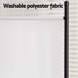 Darrahopens Furniture > Bedroom > Room Dividers Artiss 3 Panel Room Divider Set of 2 Folding Privacy Screen Fabric Room Separator Partition White In Australia - Darrahopens