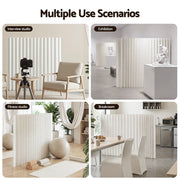 Darrahopens Furniture > Bedroom > Room Dividers Artiss Paper Room Divider Folding Partition Screen Honeycomb Privacy Screen Freestanding 150cm White In Australia - Darrahopens
