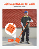 Darrahopens Furniture > Bedroom > Room Dividers VEVOR Shingle Shovel 1 Pack, D-Grip Handle Shingle Roof Ripper, High Hardness 45# Steel & Lightweight Easy Tearing Off Roofing & Nails Tool, ideal for Commercial and Residential Use,Orange