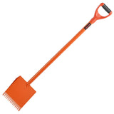 Darrahopens Furniture > Bedroom > Room Dividers VEVOR Shingle Shovel 1 Pack, D-Grip Handle Shingle Roof Ripper, High Hardness 45# Steel & Lightweight Easy Tearing Off Roofing & Nails Tool, ideal for Commercial and Residential Use,Orange