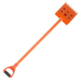Darrahopens Furniture > Bedroom > Room Dividers VEVOR Shingle Shovel 1 Pack, D-Grip Handle Shingle Roof Ripper, High Hardness 45# Steel & Lightweight Easy Tearing Off Roofing & Nails Tool, ideal for Commercial and Residential Use,Orange