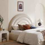 Darrahopens Furniture > Bedroom Ryker Rainbow -shaped Bed Head - Double