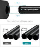 Darrahopens Furniture > Bedroom SONGMICS Portable Fabric Clothes Storage Wardrobe with 2 Clothes Rails Black