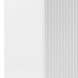 Darrahopens Furniture > Dining > Buffets & Sideboards Buffet Ceramic Table Top MDF Cabinet Storage Stainless Steel In White