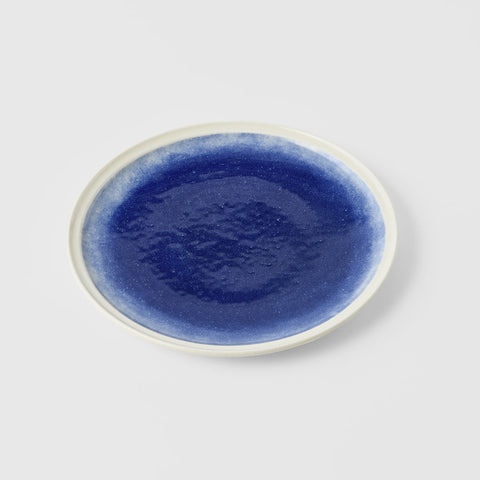 Darrahopens Furniture > Dining > Buffets & Sideboards Dinner Plate 23 cm Ocean Blue Glaze