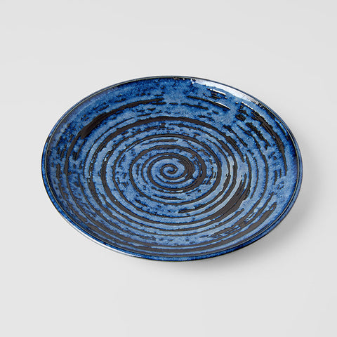 Darrahopens Furniture > Dining > Buffets & Sideboards Dinner Plate 25cm Copper Swirl Glaze