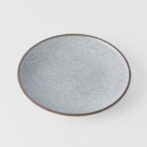 Darrahopens Furniture > Dining > Buffets & Sideboards Dinner Plate 25cm Crazed Grey Glaze