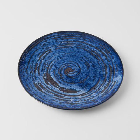 Darrahopens Furniture > Dining > Buffets & Sideboards Dinner Plate 28cm Copper Swirl Glaze