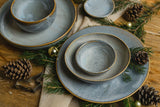 Darrahopens Furniture > Dining > Buffets & Sideboards Dinner Plate 28cm Steel Grey Glaze