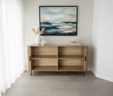 Darrahopens Furniture > Dining > Buffets & Sideboards Florence 2 Door Buffet Sideboard Oak