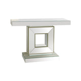 Darrahopens Furniture > Dining > Buffets & Sideboards Hall Table Rectangular Shape MDF & Mirror Attractive Base
