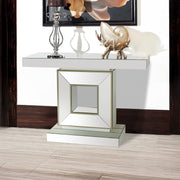 Darrahopens Furniture > Dining > Buffets & Sideboards Hall Table Rectangular Shape MDF & Mirror Attractive Base