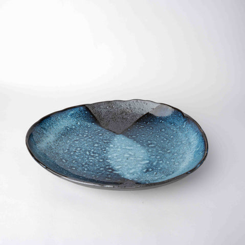 Darrahopens Furniture > Dining > Buffets & Sideboards Organic Plate 25cm Storm Glaze