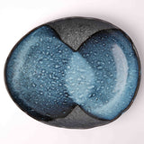 Darrahopens Furniture > Dining > Buffets & Sideboards Organic Platter 31cm Storm Glaze