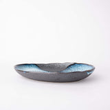 Darrahopens Furniture > Dining > Buffets & Sideboards Organic Platter 31cm Storm Glaze