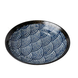 Darrahopens Furniture > Dining > Buffets & Sideboards Pasta Bowl Open 23cm Blue Wave Design