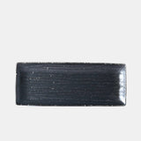 Darrahopens Furniture > Dining > Buffets & Sideboards Plate Ibushi Rectangular 26.5cm Black Glaze