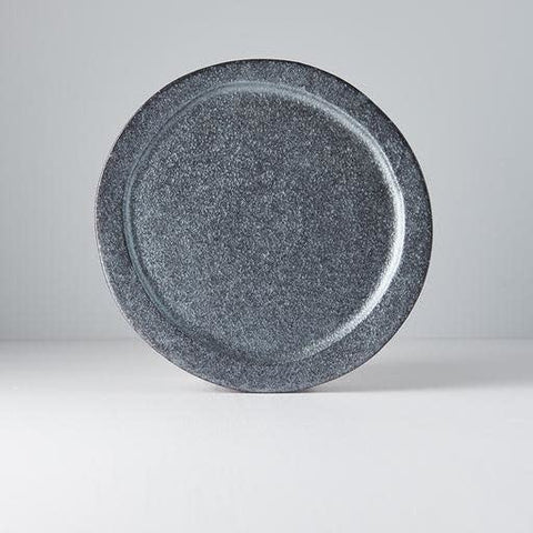 Darrahopens Furniture > Dining > Buffets & Sideboards Plate Organic 25.5cm Craft Black Glaze