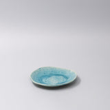 Darrahopens Furniture > Dining > Buffets & Sideboards Plate Oval 15cm Crackle Turquoise Glaze