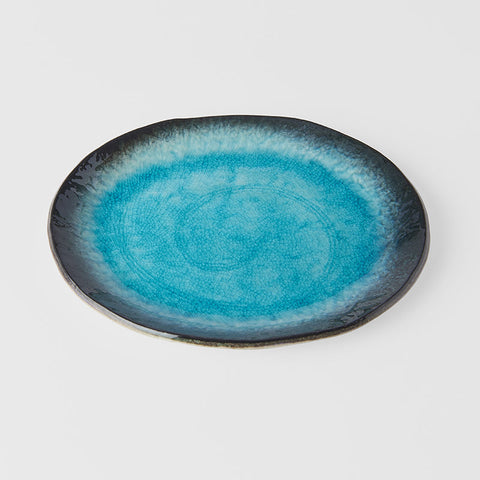 Darrahopens Furniture > Dining > Buffets & Sideboards Plate Oval 22cm Sky Blue Glaze