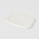 Darrahopens Furniture > Dining > Buffets & Sideboards Plate Rectangular 16cm Shell White Glaze