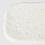 Darrahopens Furniture > Dining > Buffets & Sideboards Plate Rectangular 28.5cm Shell White Glaze