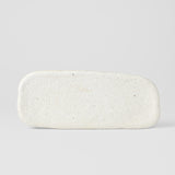 Darrahopens Furniture > Dining > Buffets & Sideboards Plate Rectangular 28.5cm Shell White Glaze