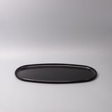 Darrahopens Furniture > Dining > Buffets & Sideboards Platter Oval 42.5cm Black Lacquerware Glaze