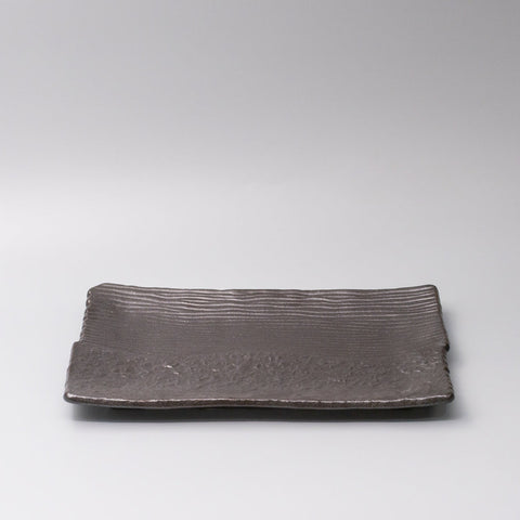 Darrahopens Furniture > Dining > Buffets & Sideboards Platter Rectangular 32cm Matte Black Glaze