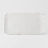 Darrahopens Furniture > Dining > Buffets & Sideboards Platter Rectangular 35cm Shell White Glaze