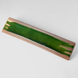 Darrahopens Furniture > Dining > Buffets & Sideboards Platter Rectangular 52cm Earth Bright Green Glaze