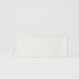 Darrahopens Furniture > Dining > Buffets & Sideboards Sashimi Plate 29cm Shell White Glaze