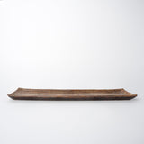 Darrahopens Furniture > Dining > Buffets & Sideboards Sashimi Plate 33.2cm Amber Contour Glaze