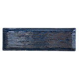 Darrahopens Furniture > Dining > Buffets & Sideboards Sashimi Plate 33.2cm Blue Contour Glaze